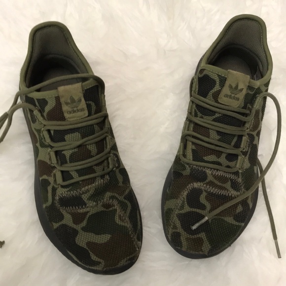 camo print adidas shoes